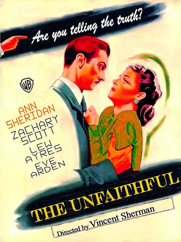 Постер Неверная 1947