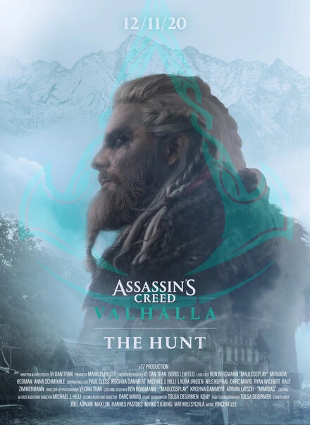 Постер Assassins Creed Valhalla - The Hunt