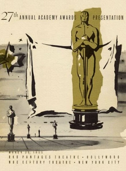 Постер 27-я церемония вручения премии «Оскар» 1955