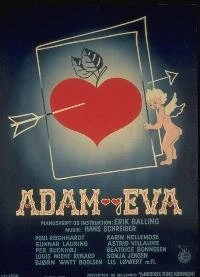 Постер Адам и Ева 1953