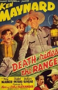 Постер Death Rides the Range