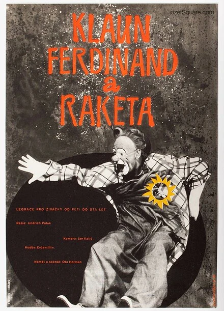 Постер Klaun Ferdinand a raketa