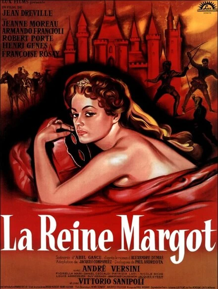 Постер Королева Марго 1954