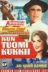 Kun tuomi kukkii постер