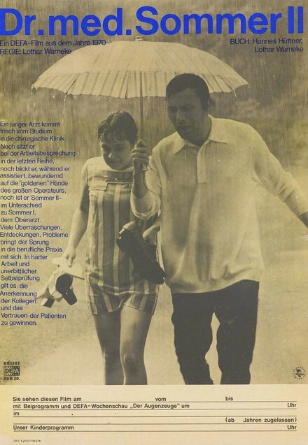 Постер Д-р медицины Зоммер II 1970