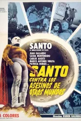 Santo contra los asesinos de otros mundos постер