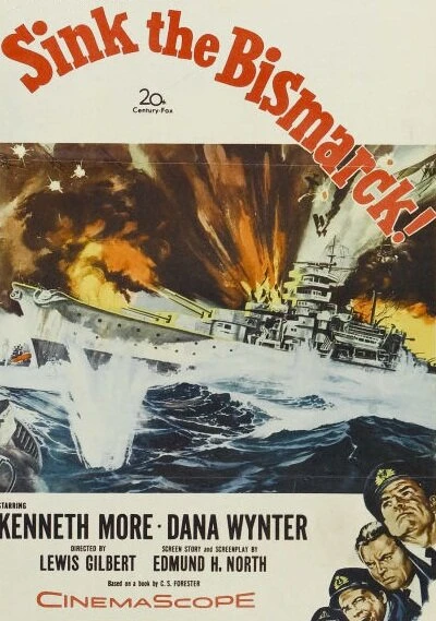 Постер Потопить «Бисмарк» 1960