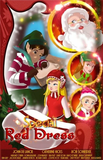 Постер Elf Sparkle and the Special Red Dress