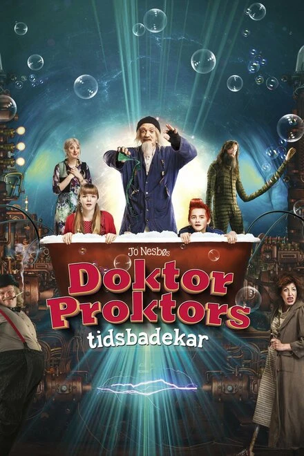 Постер Доктор Проктор и его машина времени 2015