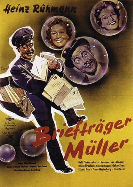 Постер Почтальон Мюллер 1953