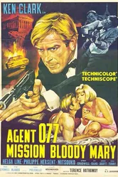 Агент 077: Миссия Кровавая Мэри 1965 постер