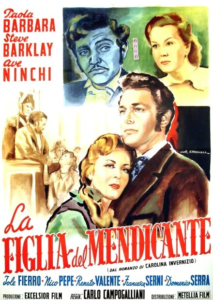 Постер La figlia del mendicante