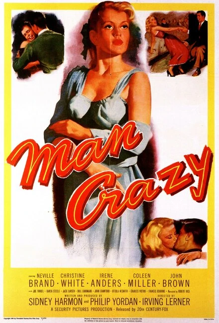 Постер Man Crazy 1953