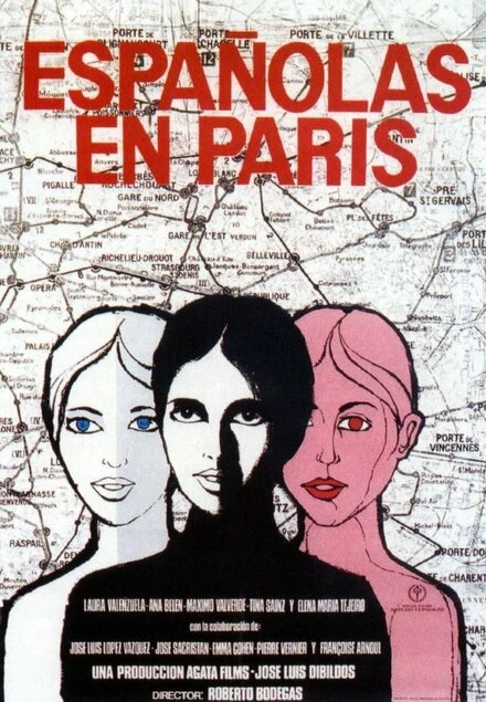 Постер Испанки в Париже 1971