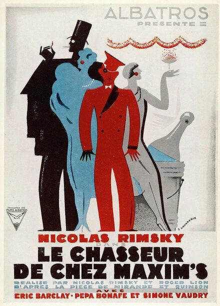 Постер Le chasseur de chez Maxim's