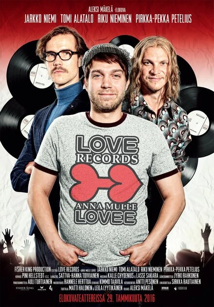 Постер Лейбл звукозаписи «Love Records» 2016