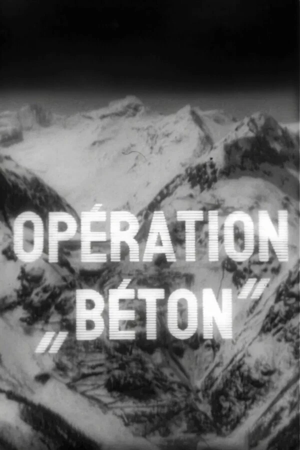 Операция бетон 1954 постер