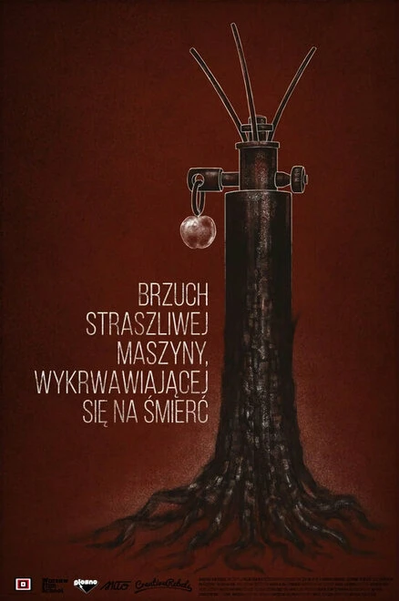 Постер Чрево ужасной машины, истекающей кровью 2019