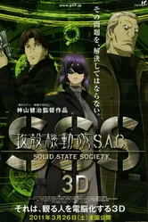 Призрак в доспехах: Синдром одиночки 3D 2011 постер