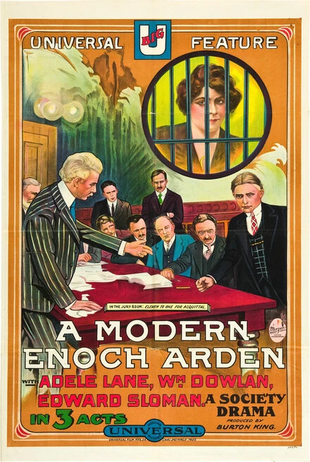 Постер Современный Енох Арден 1915