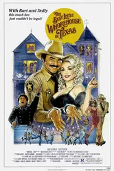 Самый приятный бордель в Техасе 1982 постер