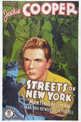 Улицы Нью-Йорка 1939 постер