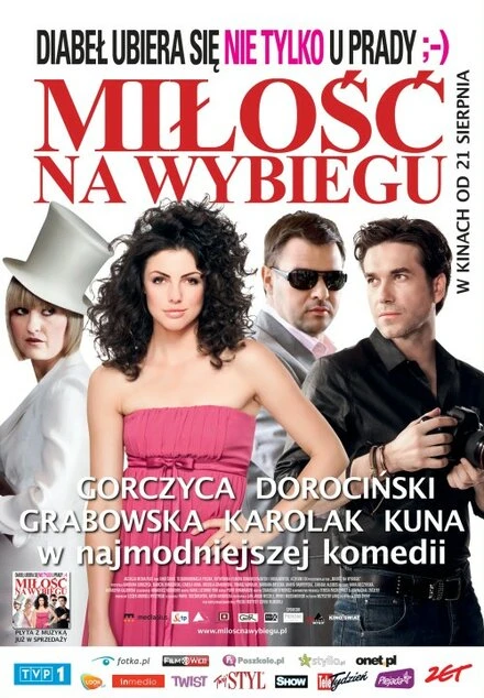 Постер Любовь на подиуме 2009