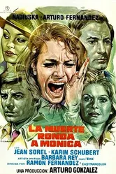 Смерть преследует Монику 1976 постер