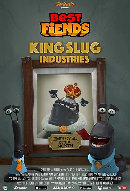 Постер Best Fiends: King Slug Industries