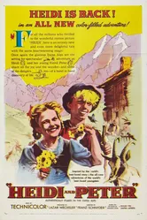 Хайди и Петер 1955 постер