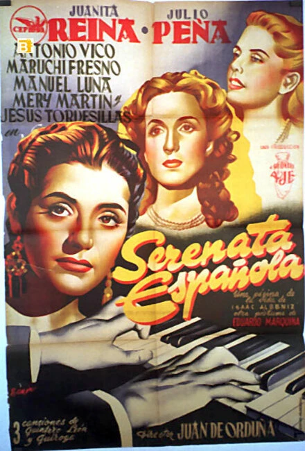 Постер Испанская серенада 1947