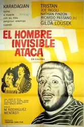 El hombre invisible ataca постер