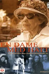 En dame med hatt постер