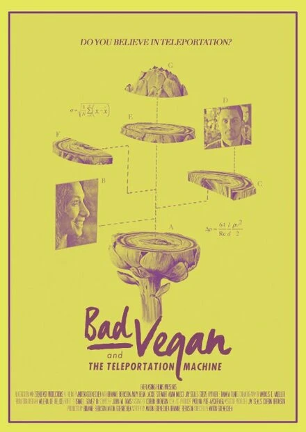 Постер Bad Vegan and the Teleportation Machine