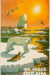 Во льдах океана 1953 постер