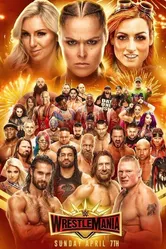WWE Рестлмания 35 2019 постер