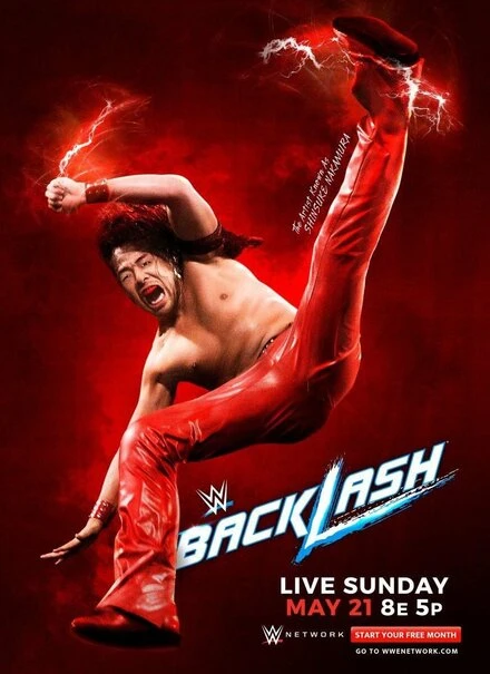 Постер WWE Бэклэш 2017