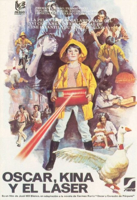 Постер Оскар, Кина и лазер 1978