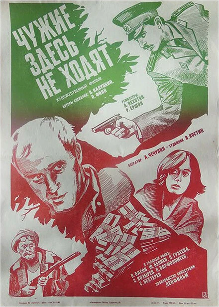 Постер Чужие здесь не ходят 1986