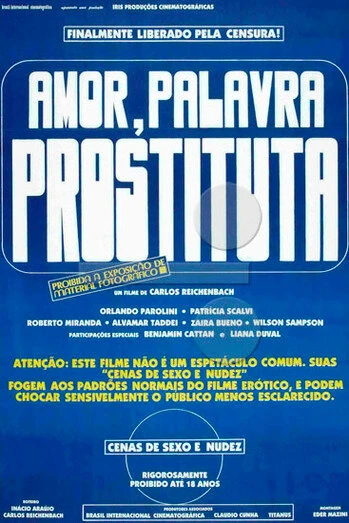 Постер Любовь, слово проститутки 1982