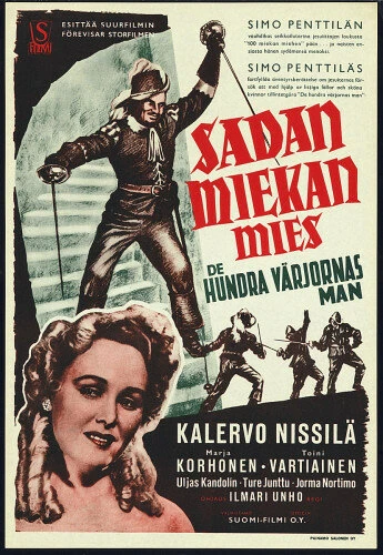 Постер Человек сотни шпаг 1951