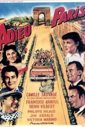 Прощай, Париж 1952 постер