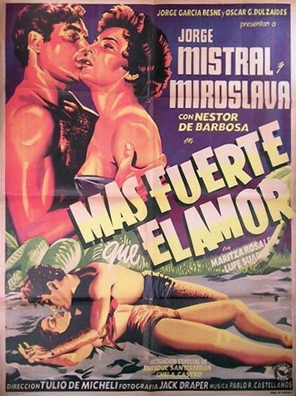 Постер Сильнее, чем любовь 1955