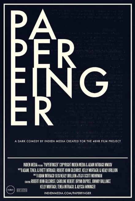 Постер Paperfinger