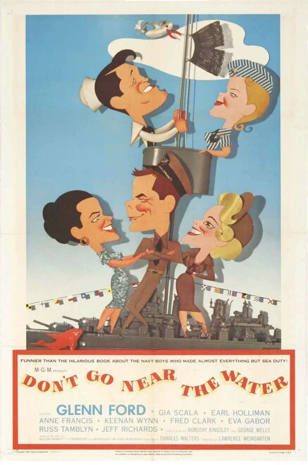 Постер Не подходи к воде 1957