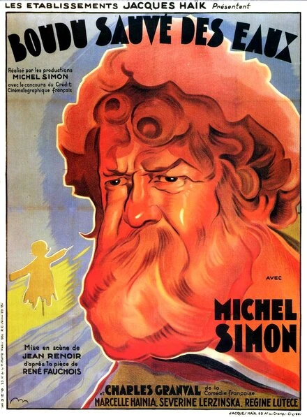 Постер Будю, спасенный из воды 1932