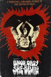 Кровавая оргия дьяволиц 1973 постер