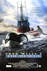 Освободите Вилли 3: Спасение 1997 постер