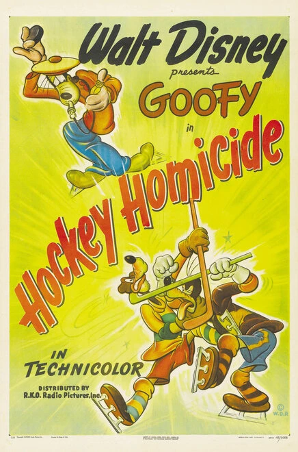 Постер Хоккейные страсти 1945