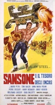 Постер Самсон и сокровища инков 1964